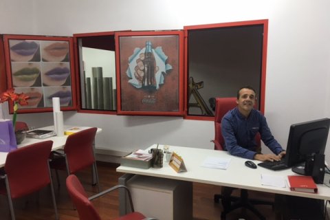 Oficina de dirección en Rótulos Irla